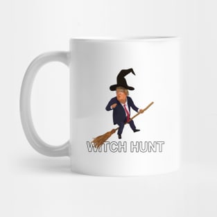 witch hunt donald trump Mug